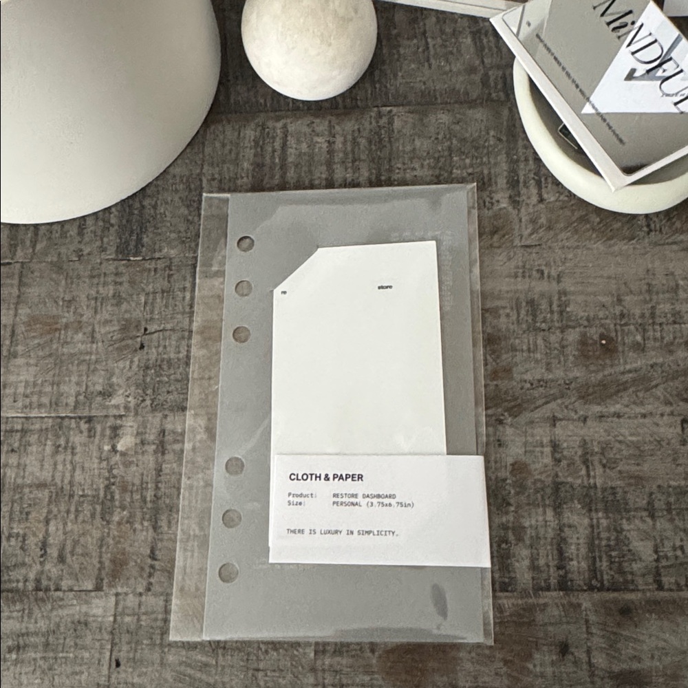 🏷️ NWT Cloth & Paper Restore Dashboard  | Personal Size
